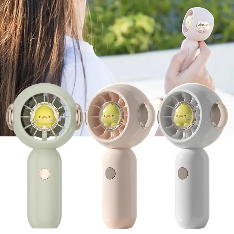 

Mini Fan Portable Rechargeable Silent Usb Wireless Mobile Desktop Handheld Camping Small Pocket Cooling Household Appliances