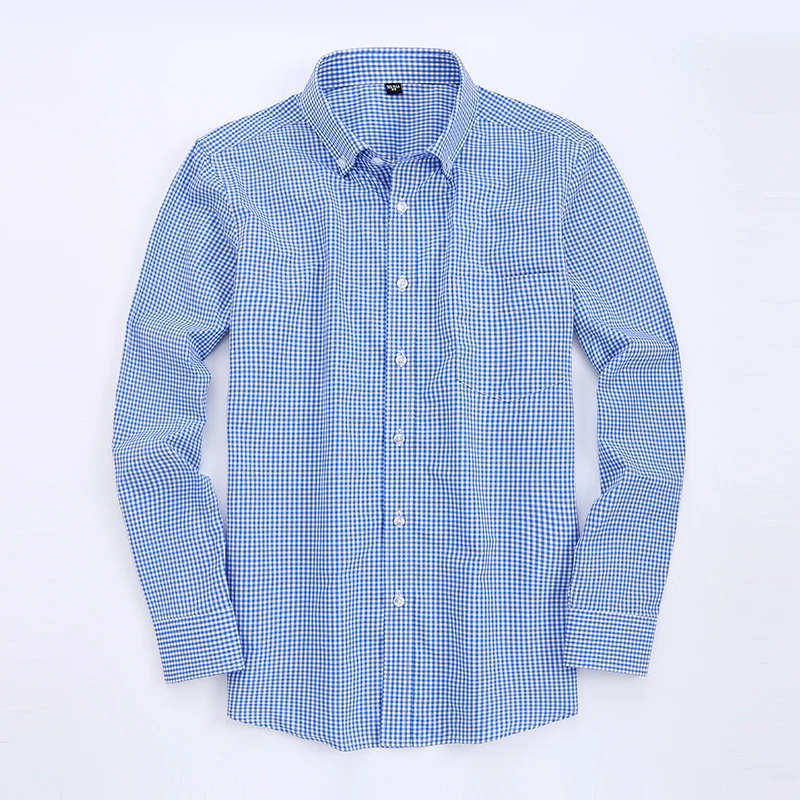 2017 New Design Super High Quality 100% Cotton Shirts Classic Striped Long Sleeve Business Casual Men Dress Shirt M602