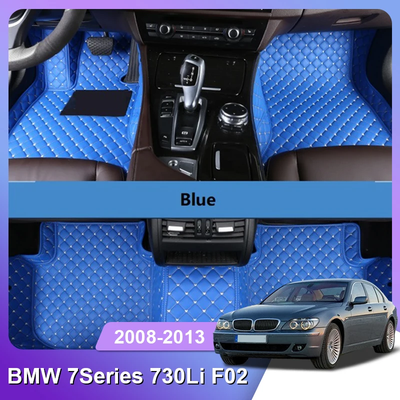 

Коврик автомобильный под заказ, подходит для BMW 7 серии 730Li F02, подходит для салона, экологически чистый толстый коврик, для левого и правого привода