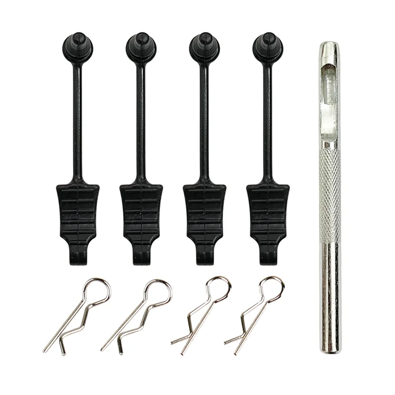 Резиновый зажим для корпуса фиксированный замок с пряжкой и открывателем в виде