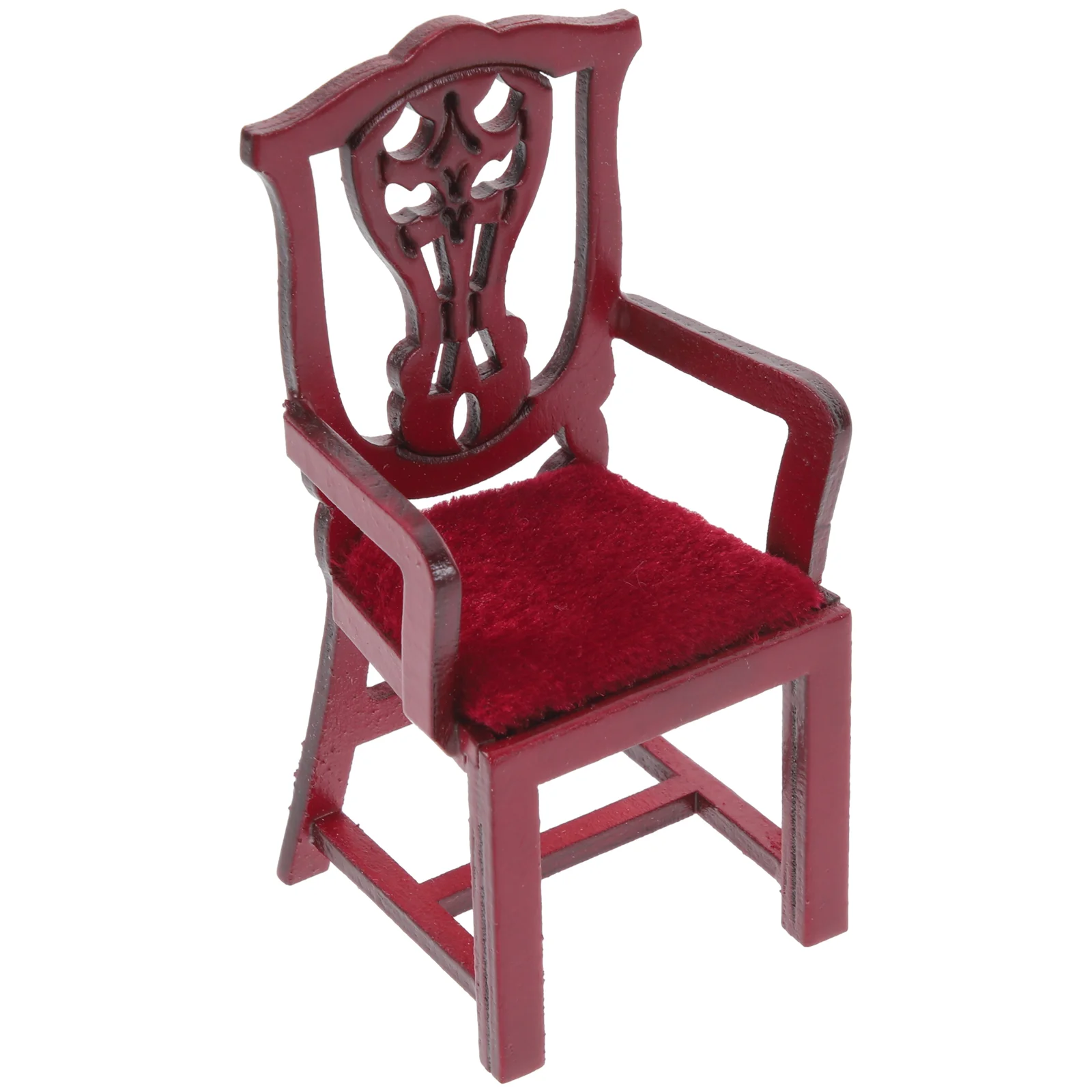 

Wallpaper Vintage Accessories DIY Mini Chair Small House Adorns Decorative Wooden Children Miniature Adornment Toy
