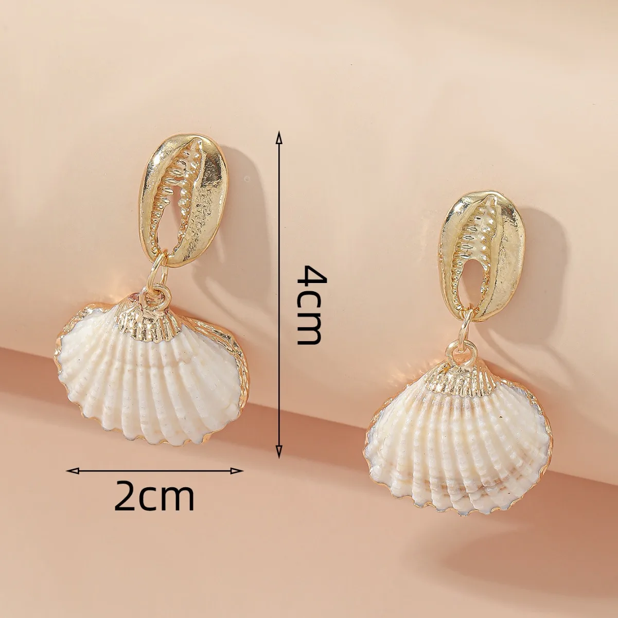 2025 хит продаж новые модные повседневные серьги-подвески в форме ракушки для