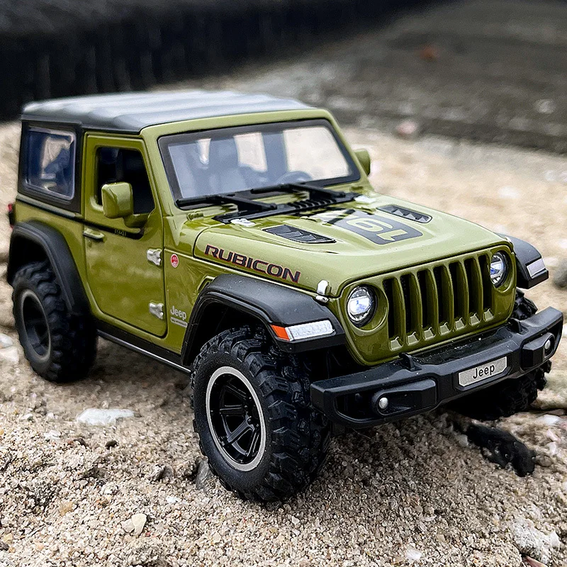 1:32 Jeeps Wrangler Rubicon 1941 внедорожник литые автомобили и игрушечные модель автомобиля