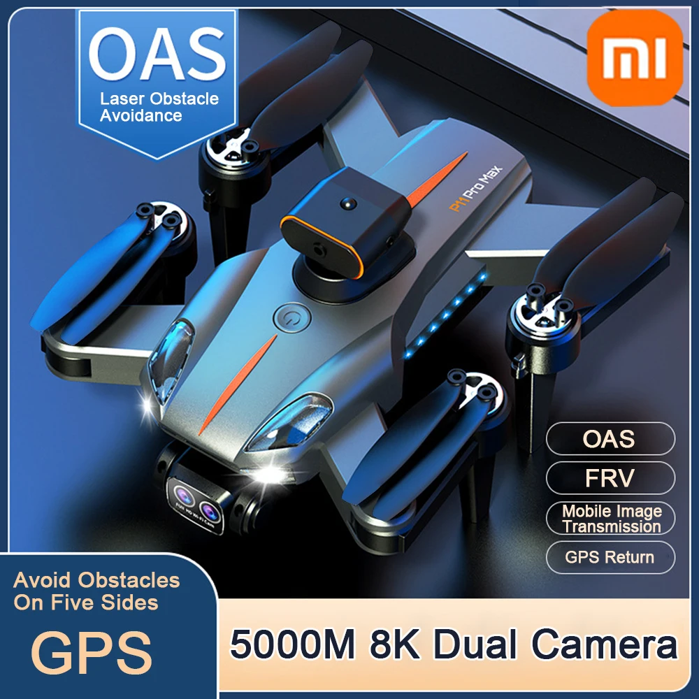 

MIJIA Drone 8K P11S Professional High-Definition Aerial Photography Dual-Camera Omnidirectional Obstacle Avoidance Quadrotor