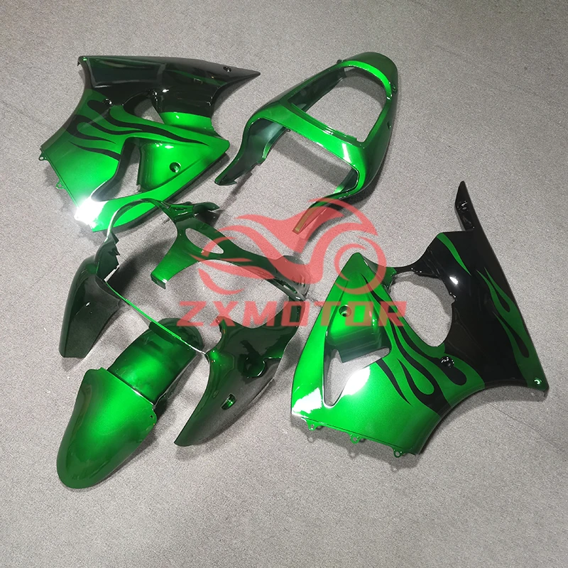 Инъекционные обтекатели для Kawasaki ZX 6R 636 2000 2001 2002 гоночный комплект обтекателей из