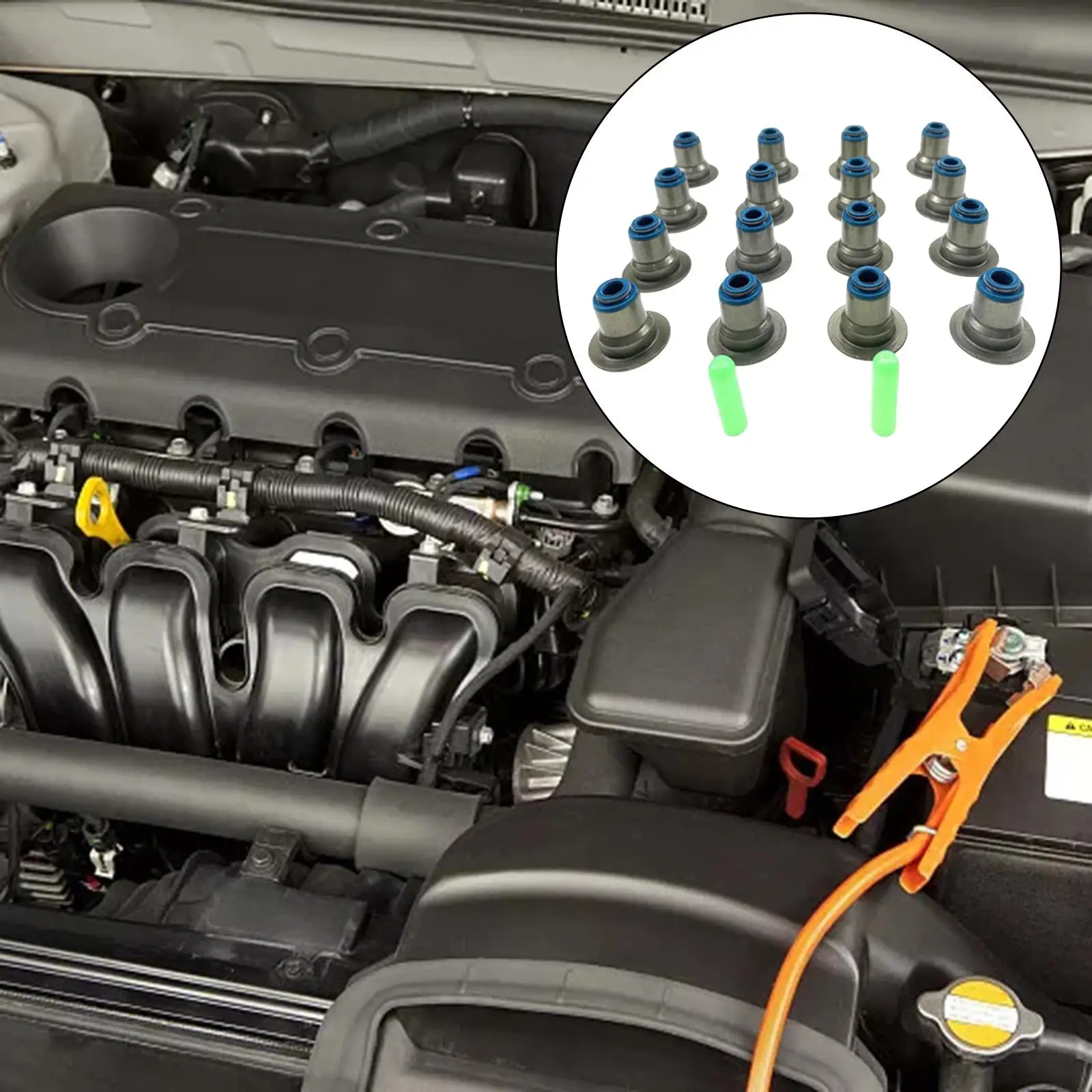 16 уплотнений автомобильного клапана 12482063 Комплект металлический подходит для LS6