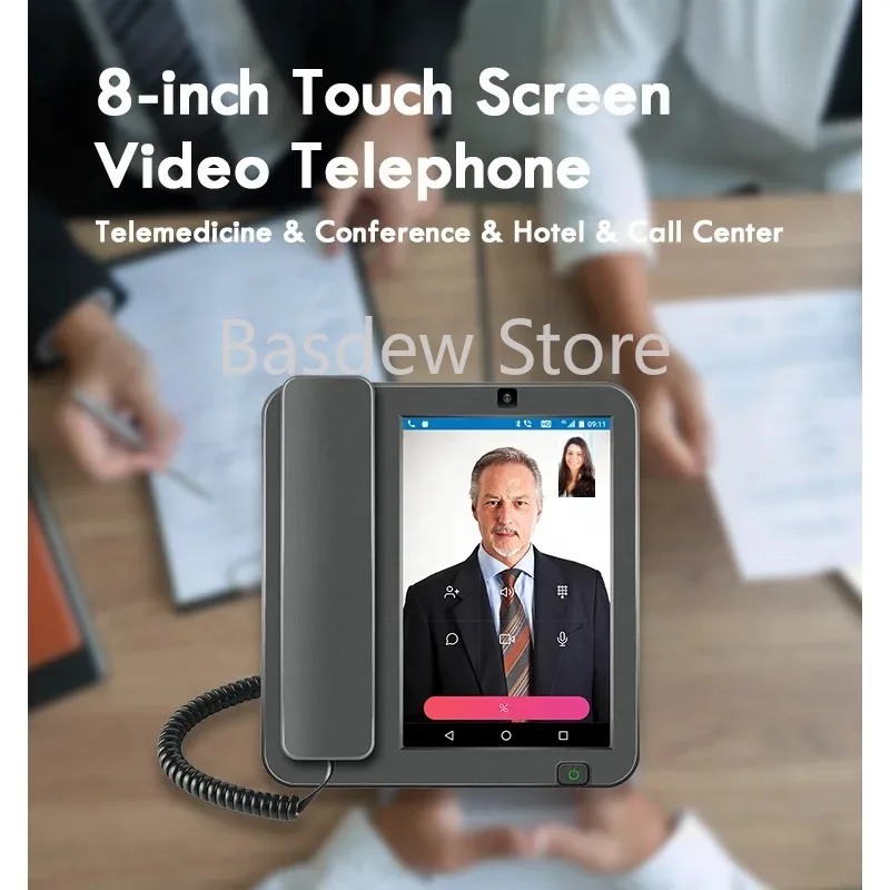 Настольный смарт 4G видео телефон гостиничный офис фиксированный Беспроводной