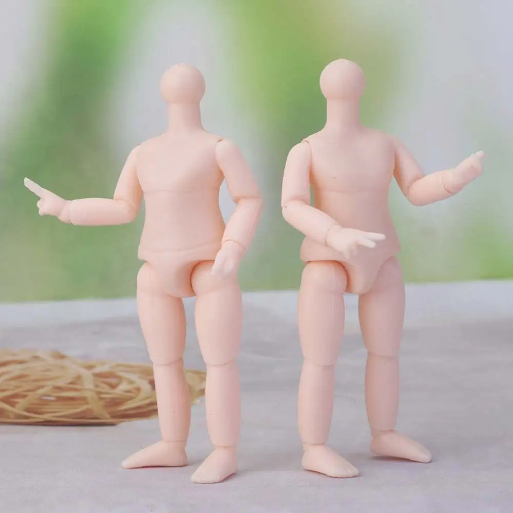 

Dollhouse MIniature Kids Toys Pretend Play Toy Figure Toys Baby Action Figure Dolls Toys Nude Baby Dolls Moveable Joint Doll