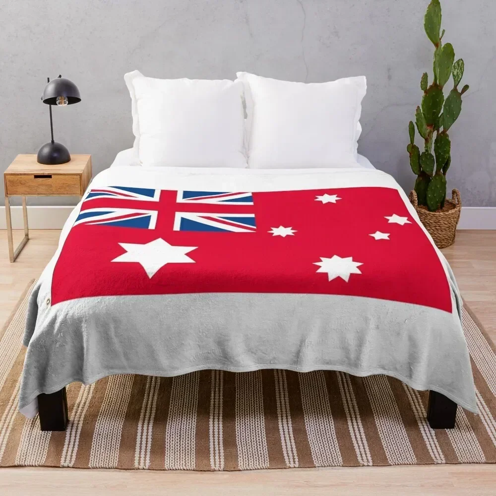 Австралийский федеральный красный ансамбль 1901 180x120 см пледы одеяла для кровати