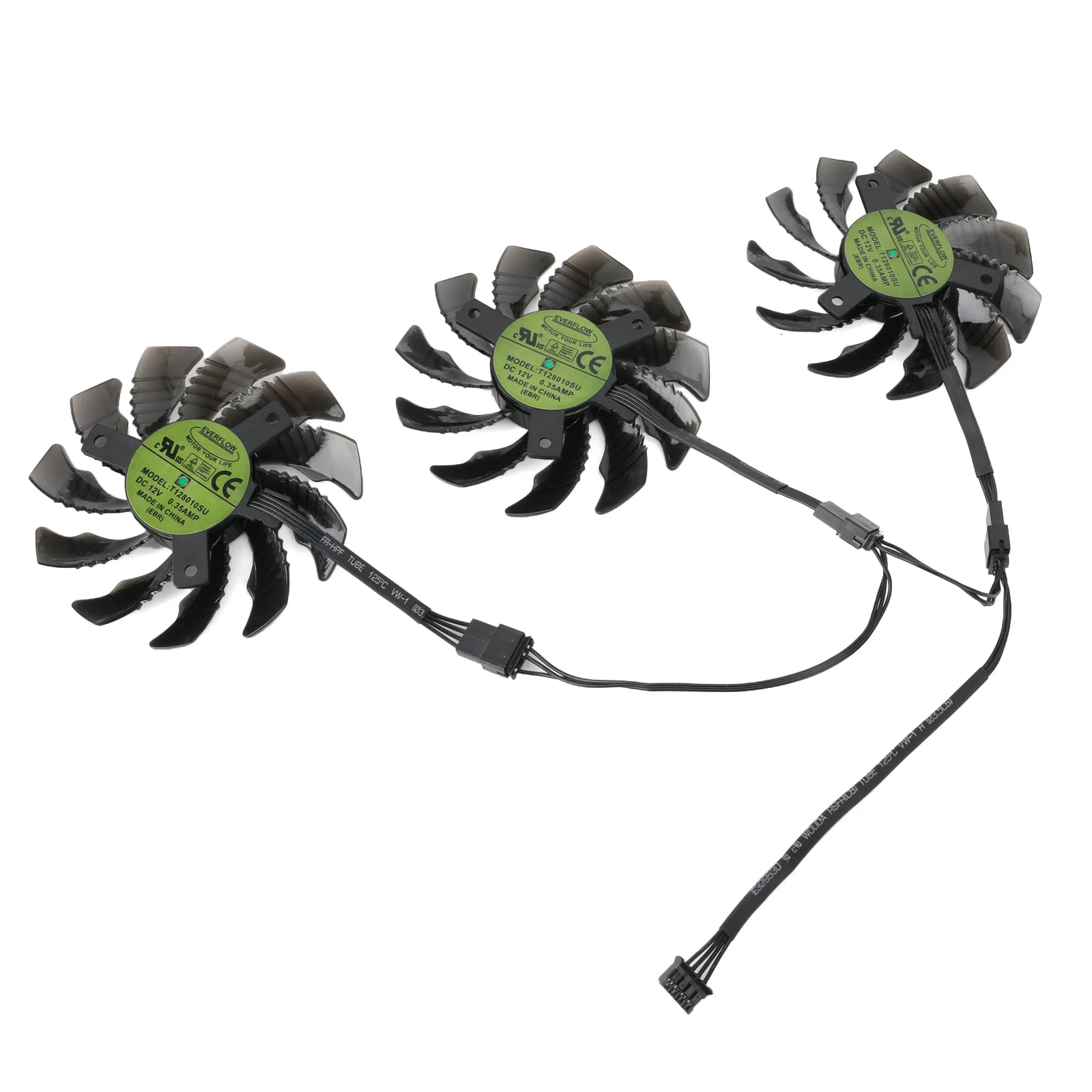 Охлаждающая видеокарта 75 мм T128010SU GTX 1080/1080TI охлаждающий вентилятор GPU для GIGABYTE 1080