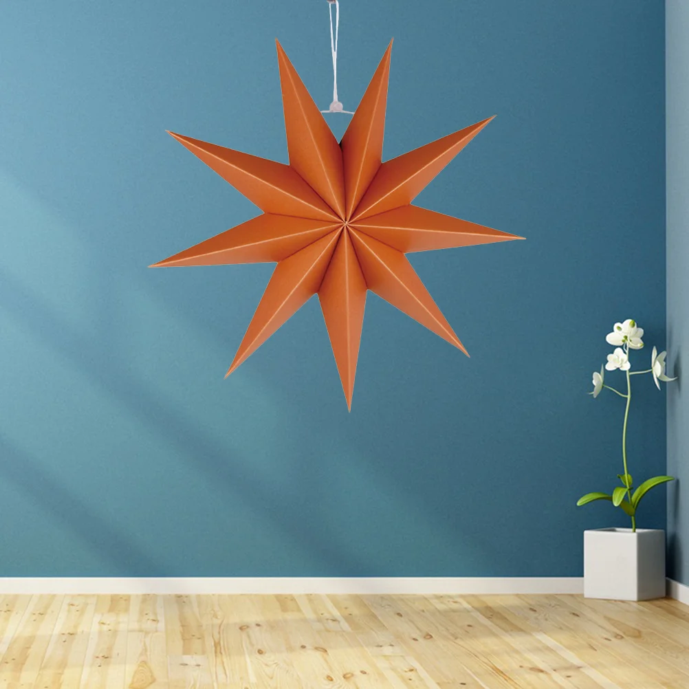 

Star Paper Lamp Shade Lantern Hanging Lampshade Christmas Lanterns Stars Shades Decorative Light Ceiling 3D Lights Accessories