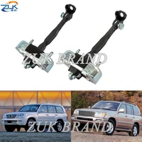 ZUK 4PCS Car Door Check Stay Strap Opening Limited Stopper For TOYOTA LAND CRUISER 100 LC100 For LEXUS LX470 UZJ100 2002-2006