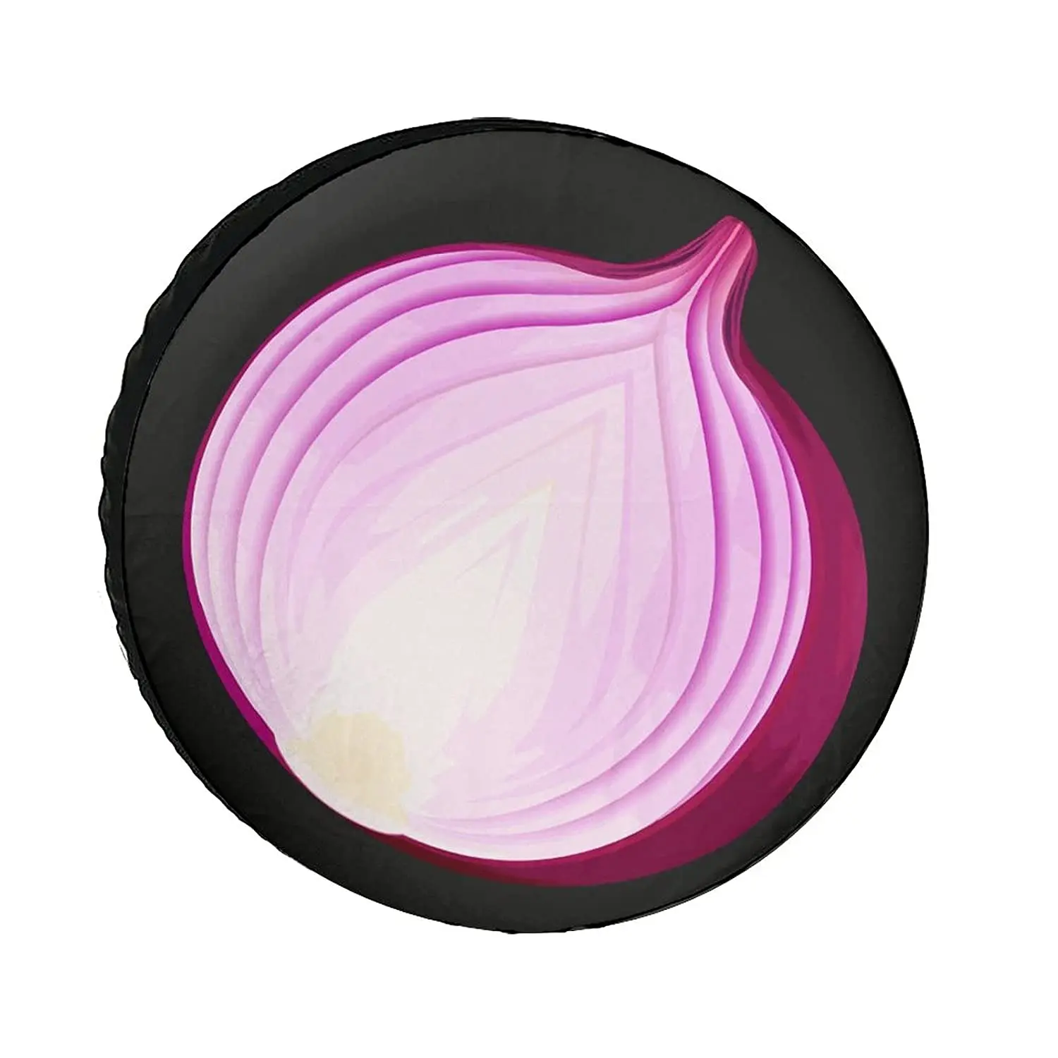 

Cute Onion Universe Exploration Tire Covers Wheel Cover Protectors Weatherproof UV Protection Spare Tire Cover