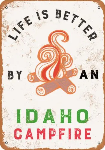 Лучший винтажный вид с металлическими знаками в стиле дахо