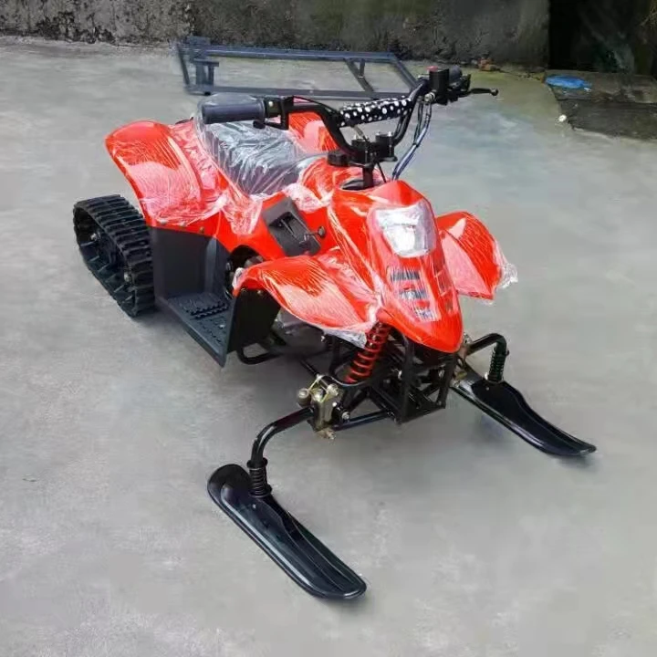 Взрослые катание на лыжах Топливные лыжи Автомобиль Направленные санки Снегоход