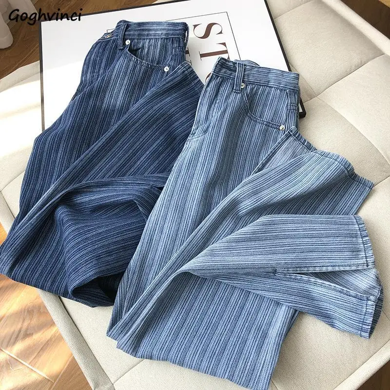 

Jeans Women Spring Fashion Casual High Waist Young Ladies Students All-match New Arrival College Trendy Cozy Retro Korean Style
