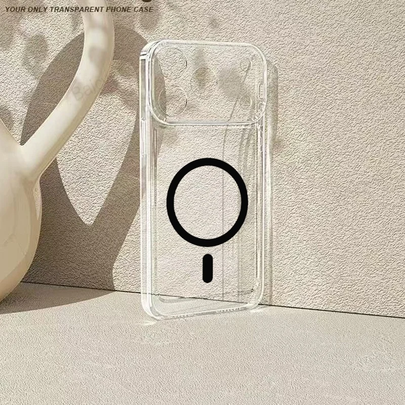 Фото Для NUBIA V80 DESIGN/V80 Vita/V80 Pro Мягкий прозрачный защитный чехол из ТПУ для телефона с магнитной наклейкой №3