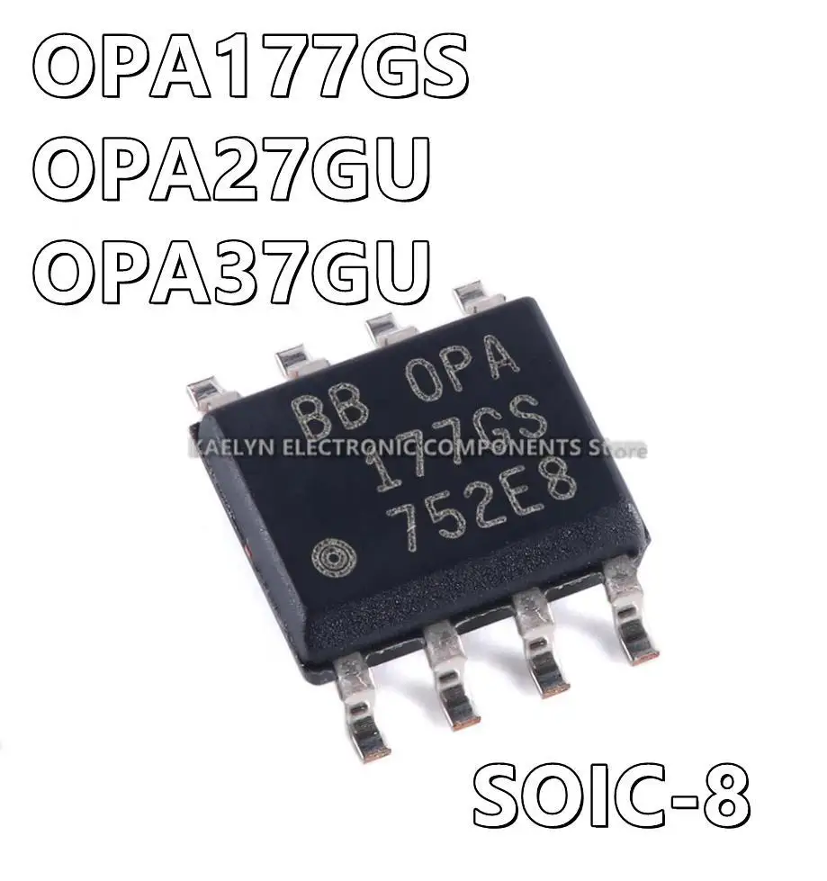 

10Pcs/lot OPA177GS 177GS OPA27GU OPA27U OPA37GU OPA37U General Purpose Amplifier 1 Circuit 8-SOIC