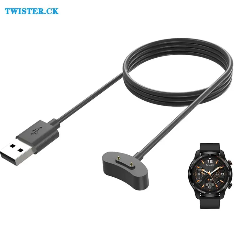 

USB-кабель для быстрой зарядки для Ticwatch GTW ESIM, зарядный кабель для умных часов Mobvoi WH11014 GTW, портативный адаптер, зарядная подставка