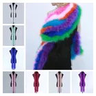 Женский шарф с цветочной отделкой, 2 м, 20 г