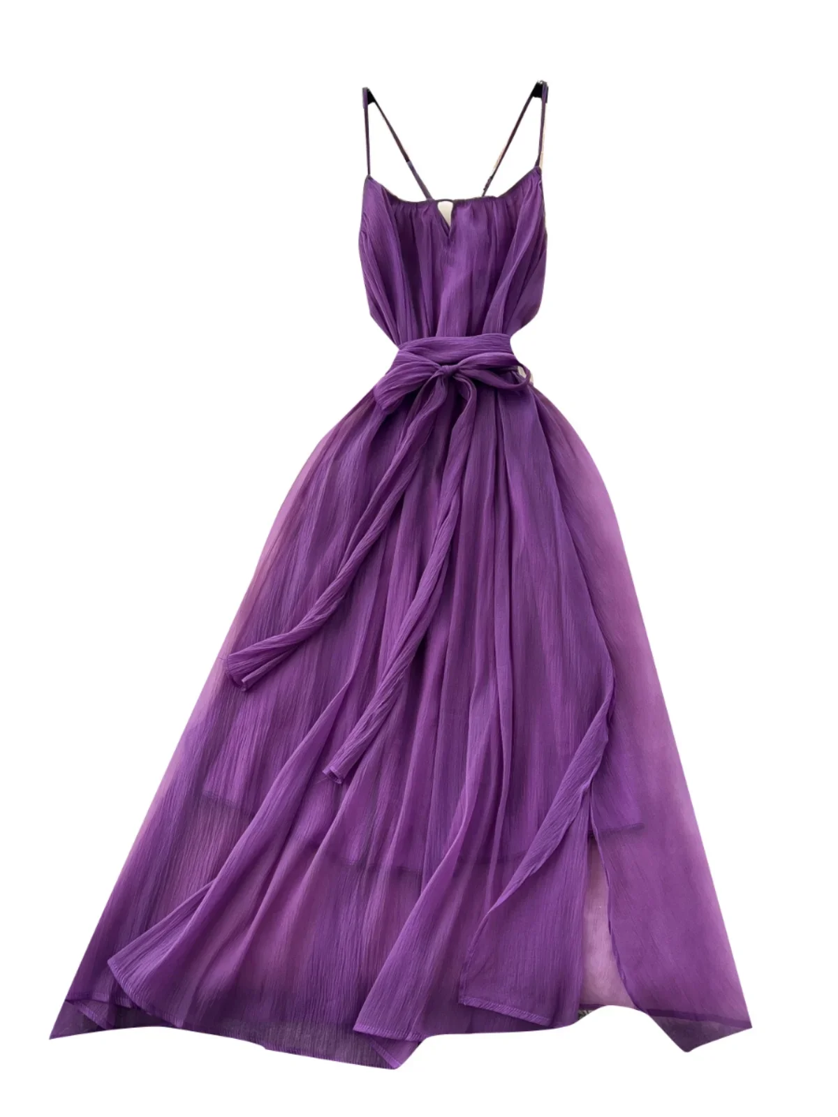 Фиолетовое платье феи Foamlina новинка 2025 высокое качество праздничное с