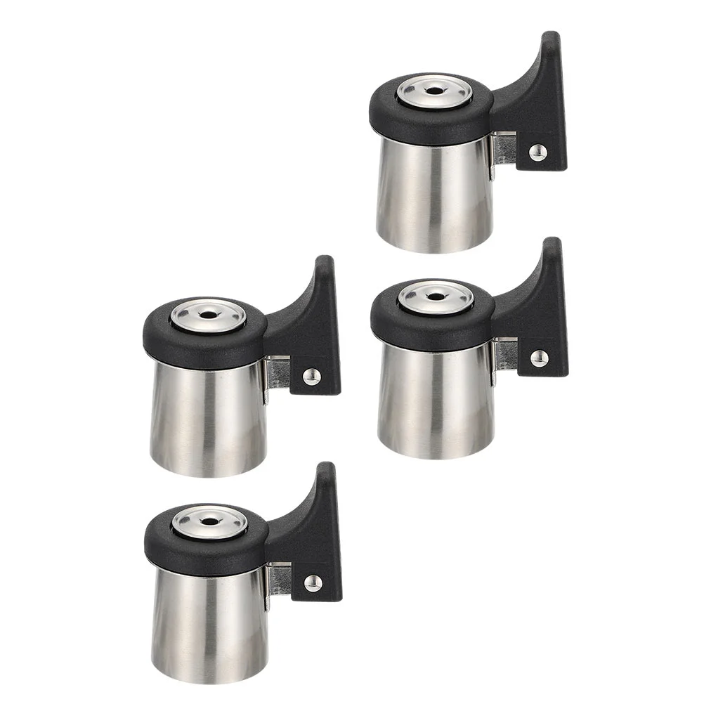 

4Pcs Compact Whistling Kettle Flutes Whistling Kettle Accessories (Black)