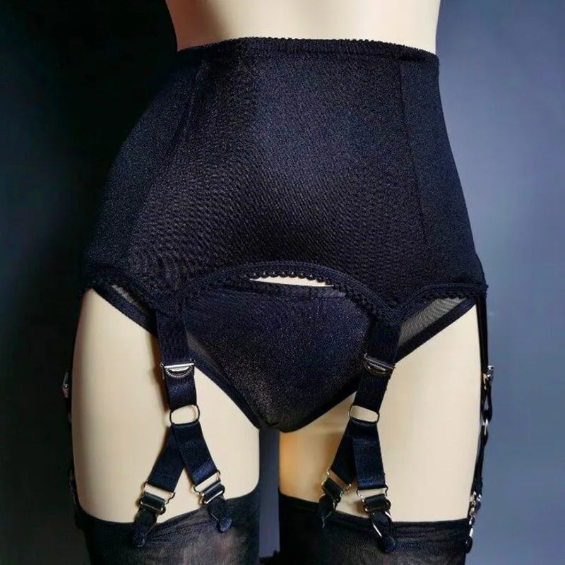 Women White High Waist Garter Belt Men Suspender Belt Garters for Stockings Pantyhose Sexy Thigh Garter Night Lingerie