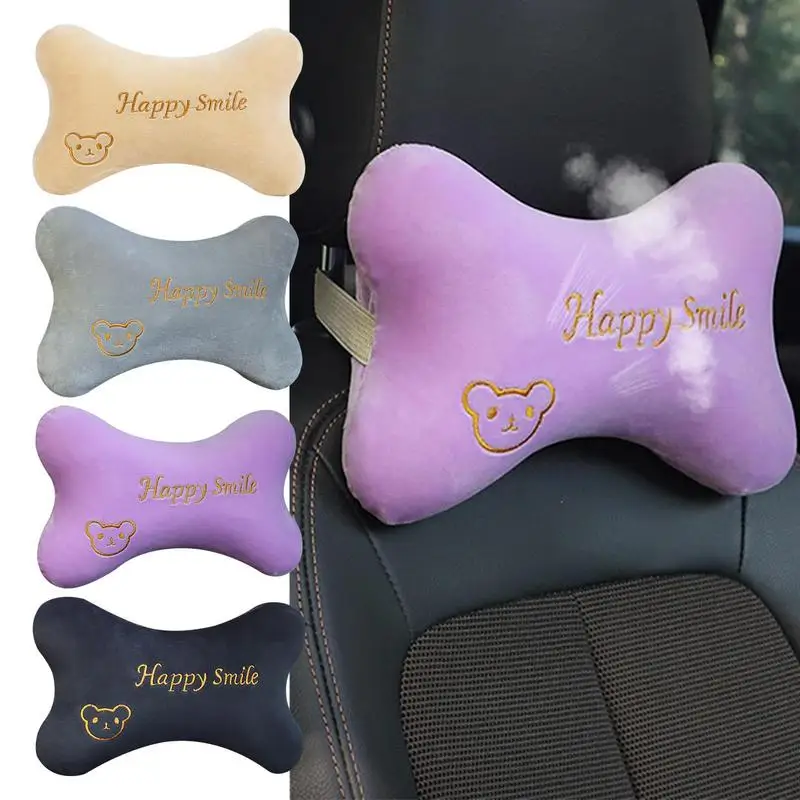 

Car Headrest Pillow Comfortable Soft Cute Head Rest Cushion Sleeping Neck Pillow Protection Headrest For Driving Travelling