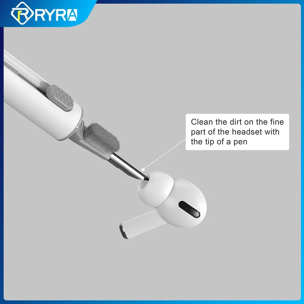 

RYRA headphones cleaning tool Bluetooth Earbuds Cleaning Pen Bluetooth charging box dust brush for mobile phone iPhone Xiaomi