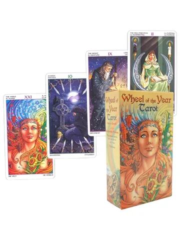 Archangel Tarot карты с изображением ораклов в испанской версии, советы о судьбе, настольные игры с ангелами Oraculos