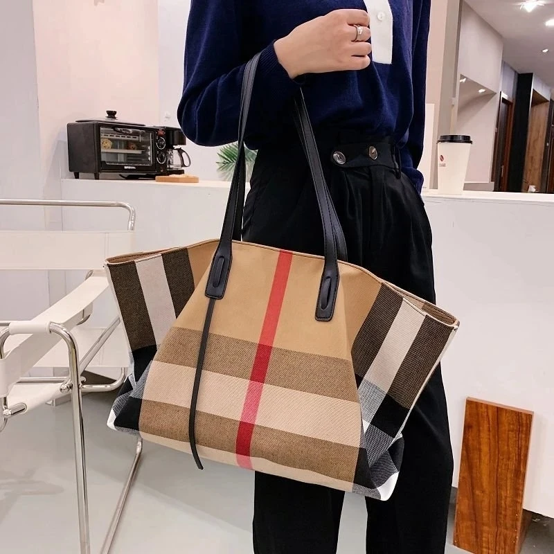 

Luxury Women's Handbags Fashion Shoulder Bag High Quality Oxford Fabric Waterproof Large Capacity Shopping Bag Designer Tote bag
