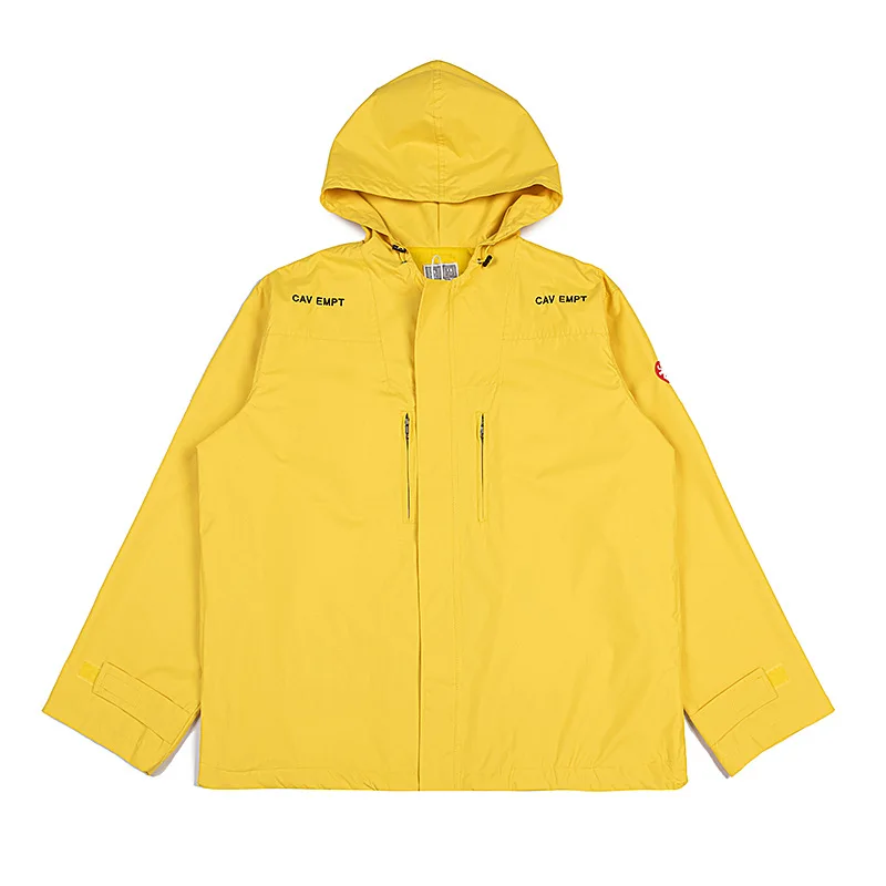 Yellow C.E Jacket Men  Women 1:1 Simple Casual Jacket Autumn C.E Jacket