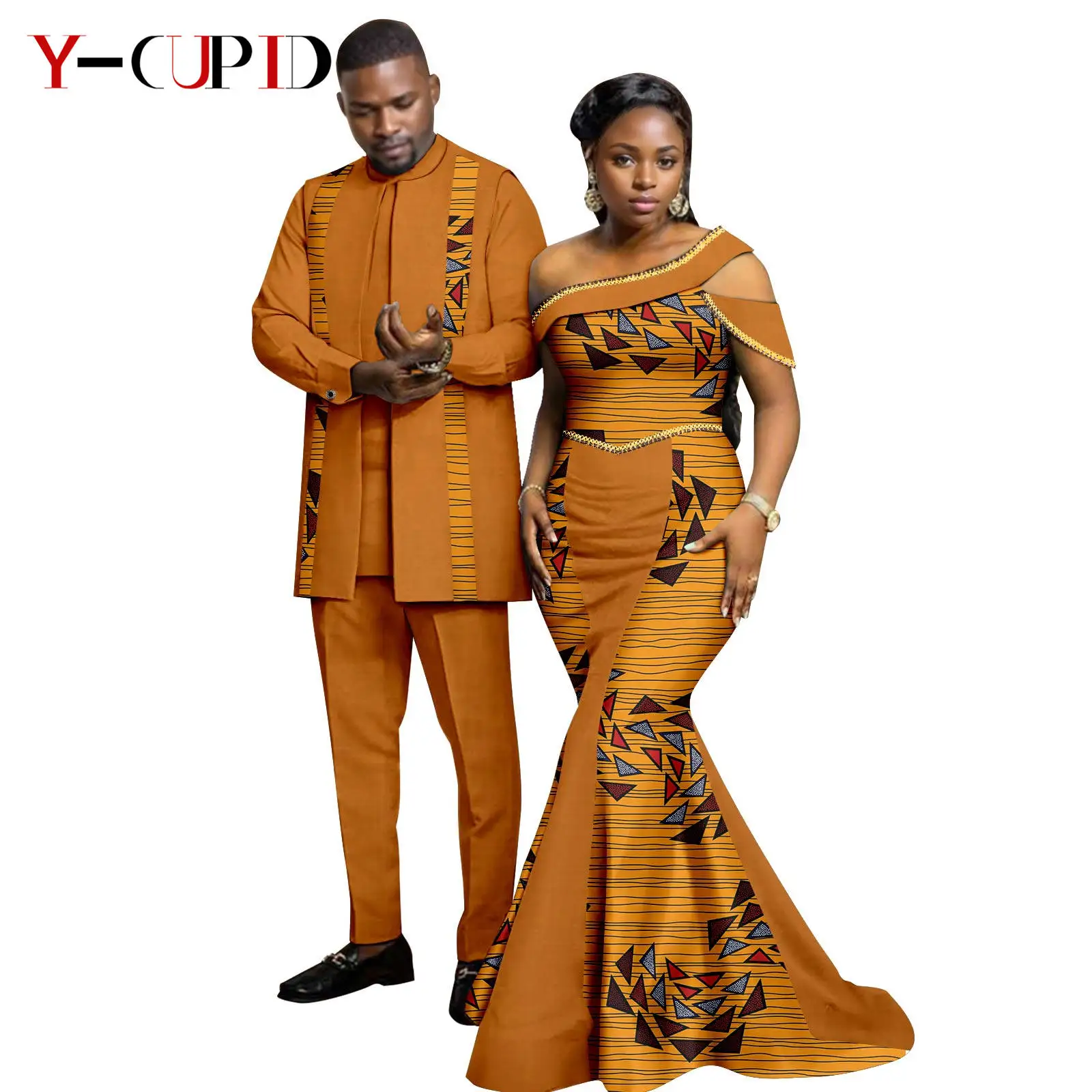 Женские платья с Африканским принтом русалки подходящая Женская одежда для