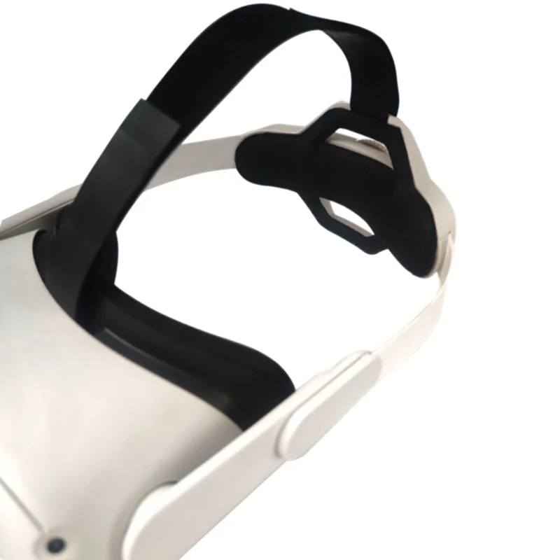 

B03F Headband AdjustableStrap VR Headset Head Cushion Compatible with Oculus Quest 2 VR Accessory Non-slip Headband Strap