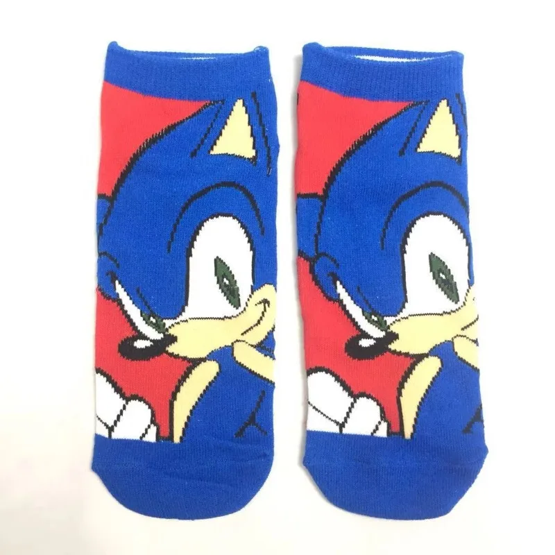 

New Cartoon Socks Sonic The Hedgehog Shadow High-value Creative Surrounding Personality Casual All-match Breathable Cotton Socks
