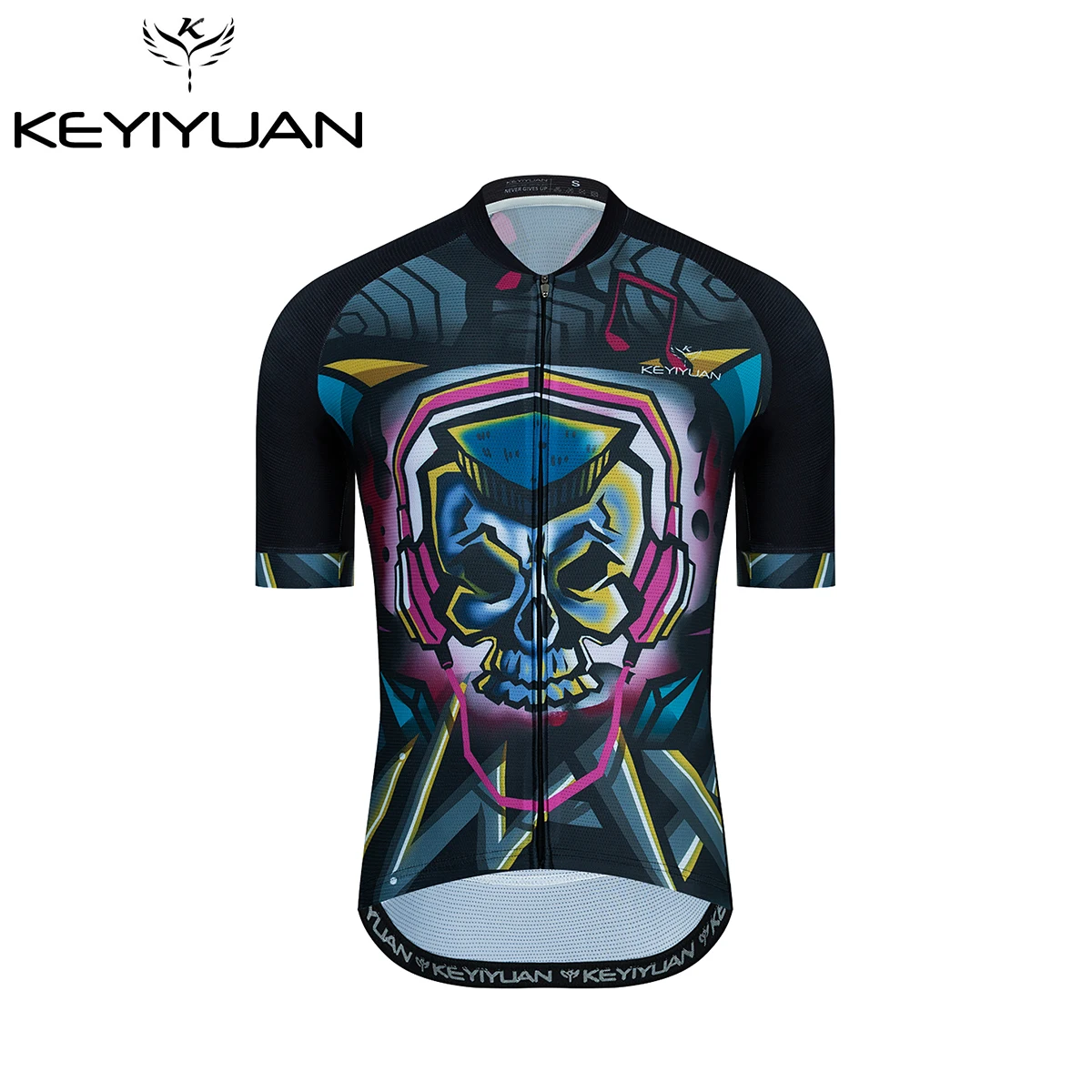 

KEYIYUAN New Pro Team Cycling Jersey Men Short-sleeved Clothing MTB Summer Motor Sports Bike Shirt Maillot Ciclismo Hombre