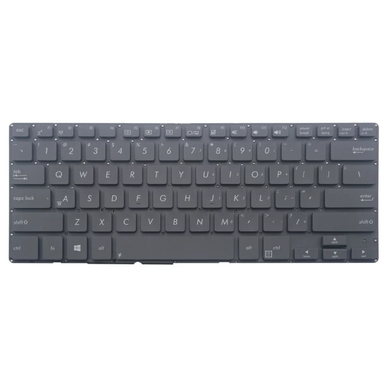 Клавиатура US для ноутбука ASUS BU400 BU400V BU400A B400A B33E B23E E450CC E450 BX32VD BX32 Черная