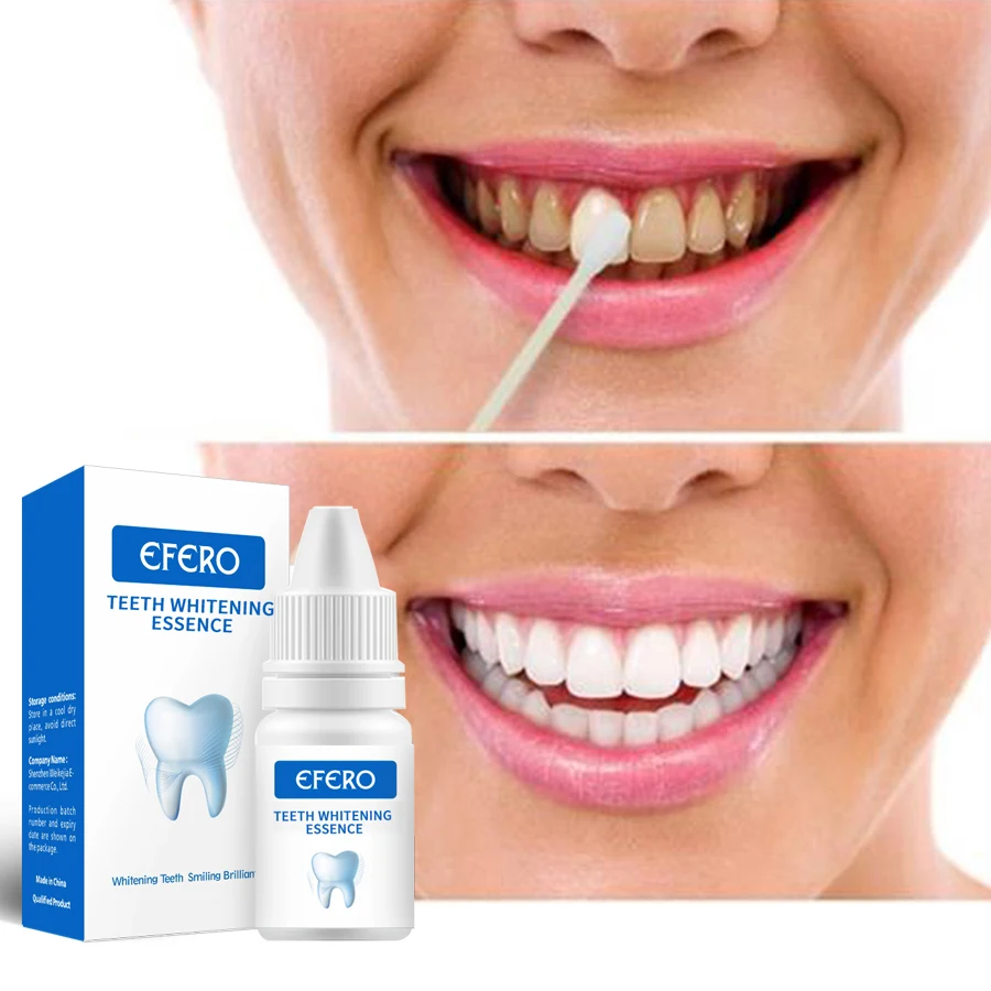 

EFERO Teeth Whitening Essence Serum Powder Oral Hygiene Cleansing Remove Plaque Stains Fresh Breath Oral Hygiene Dental Tools