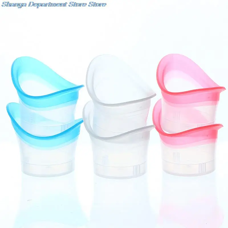 

2Pcs/lot Silicone Eye Wash Cup Resuable Eyewash Cup Soft Eye Bath Cup