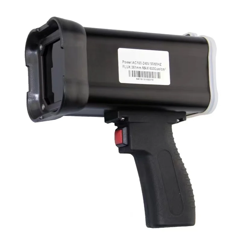 Портативный высокомощный УФ-фонарик перезаряжаемый ручной рандомный фонарь NDT