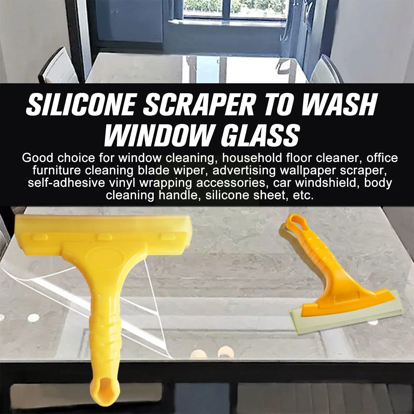 

Силиконовый скребок, щетки для мытья лобового стекла автомобиля, аксессуары для чистки дома W Y8x1