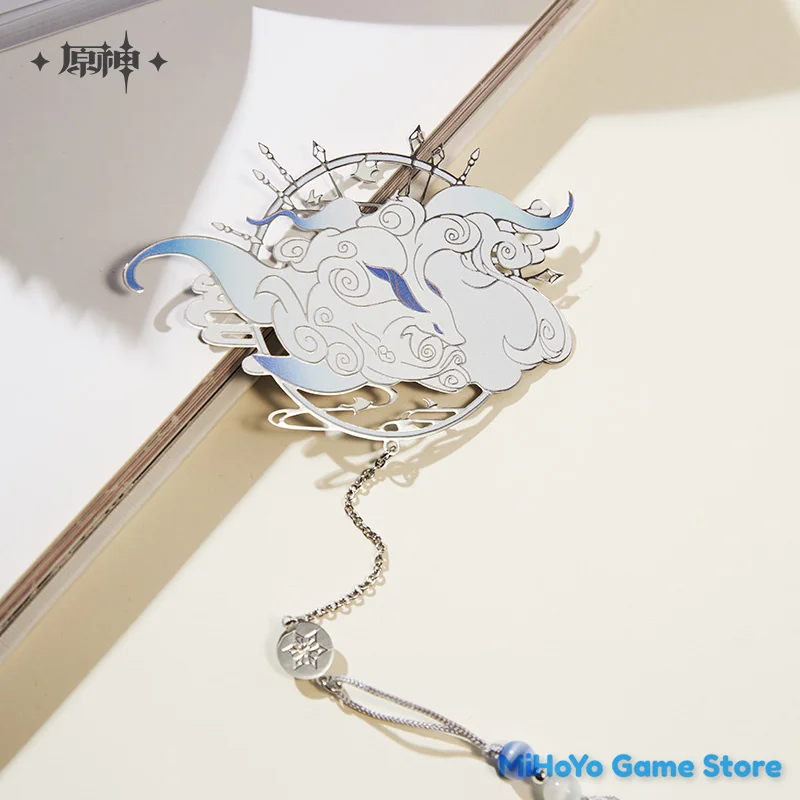 [Подлинная] Закладка Ganyu MiHoYo Официальная Genshin Impact Theme Impression Series Металлические