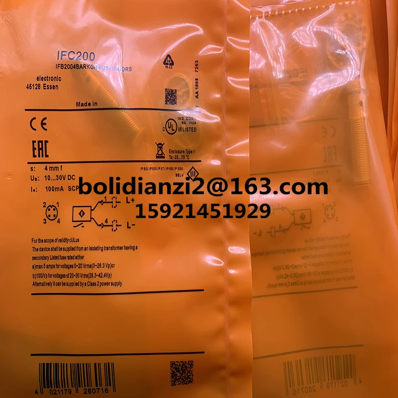 Совершенно новый за пределами полки IFC200 IFC201 IFC202 IFC203 IFC208 оригинальный датчик