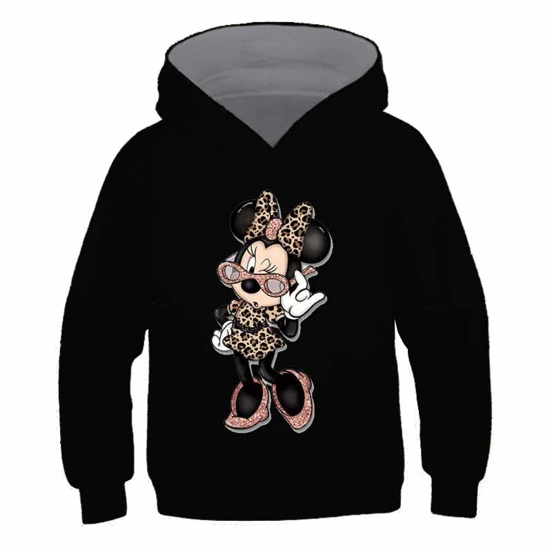 

Mickey Mouse and Minnie Mouse Kids Children Hoodies Autumn Winter Fashion Boys Sweatshirts Girls Boys Clothes 1-16Years