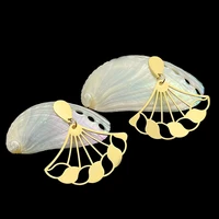 womens drop earrings personalized stainless steel dangle crochet earrings gold jewelry wholesale free shipping pendientes mujer