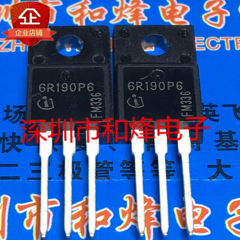 

10pcs 100% orginal new 6R190P6 IPA60R190P6 TO-220F 650V 57A