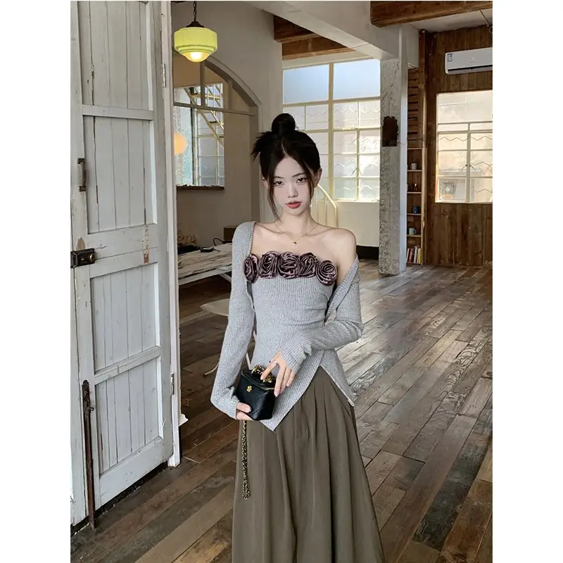 Необычное яркое украшение-трапеция женский осенний Новый универсальный модный