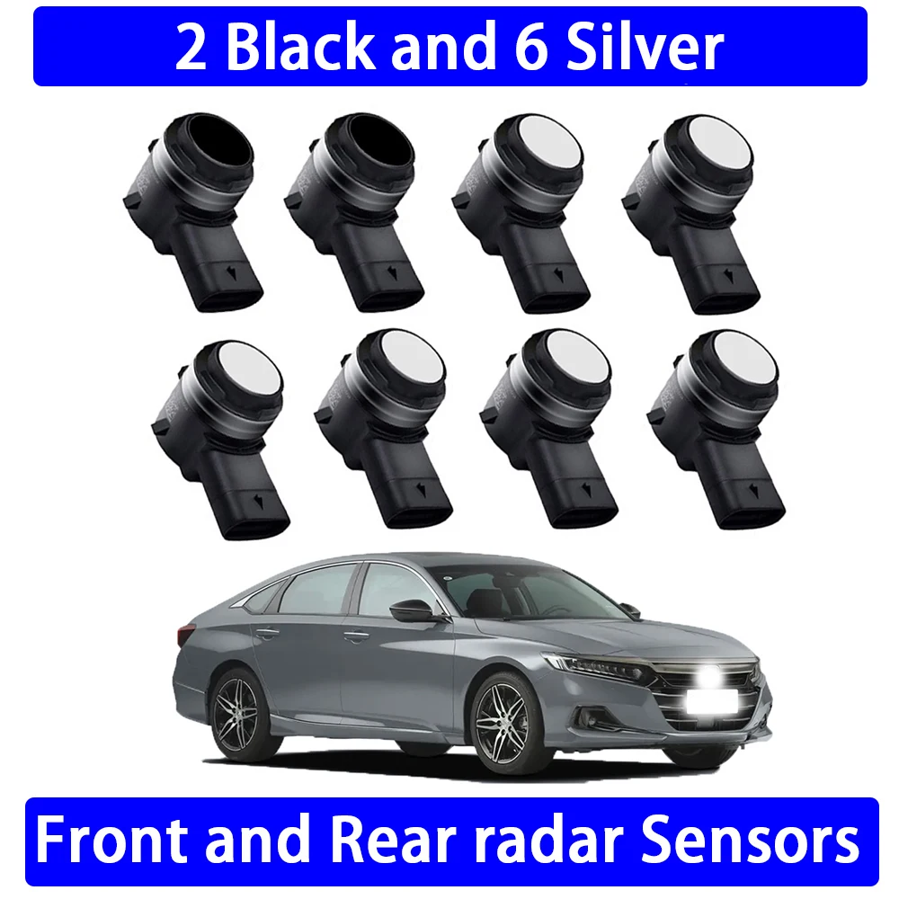 ZhuCamX передний задний датчик парковки, вспомогательный резервный радар, зуммер для Honda Accord 10 Mk10 CV 2018 2019 2020 2021 2022
