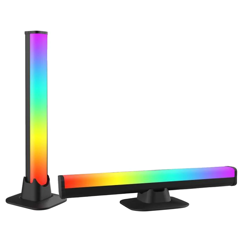 

Смарт Wi-Fi RGB музыкальсветильник светодиодный окружающий свет умсветильник ные световые панели работает с Alexa Play светильник вая балка для ПК ...