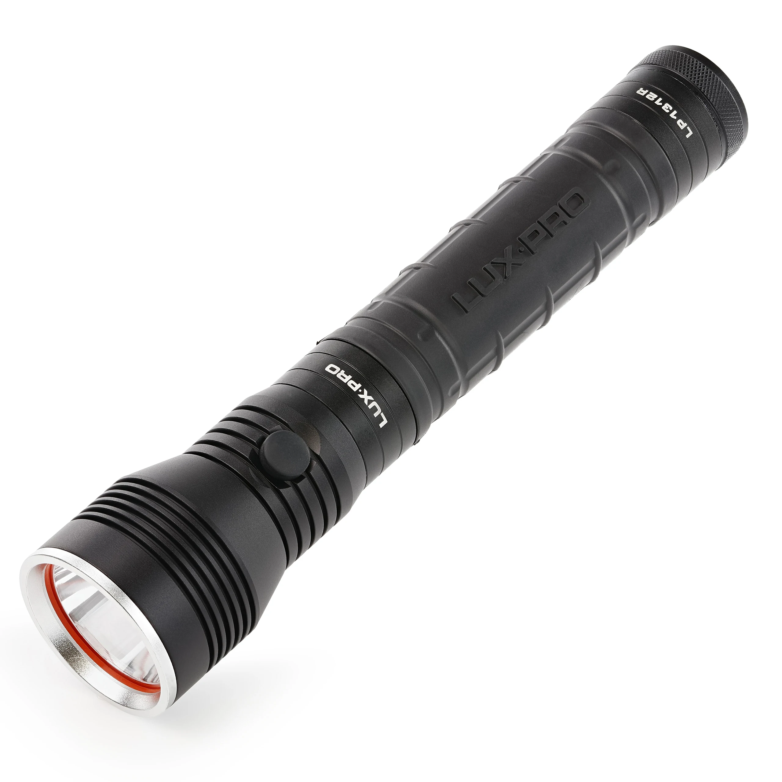 

Bright 1200 Lumen LED Handheld Flashlight - Features Patented TackGrip and Aircraft-Grade Aluminum - Camping Accessories with LP